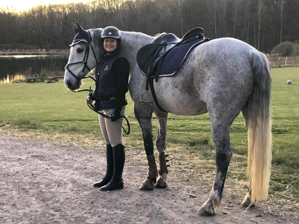 Ferienwohnung Skedala Horsefarm Halmstad Exterior foto